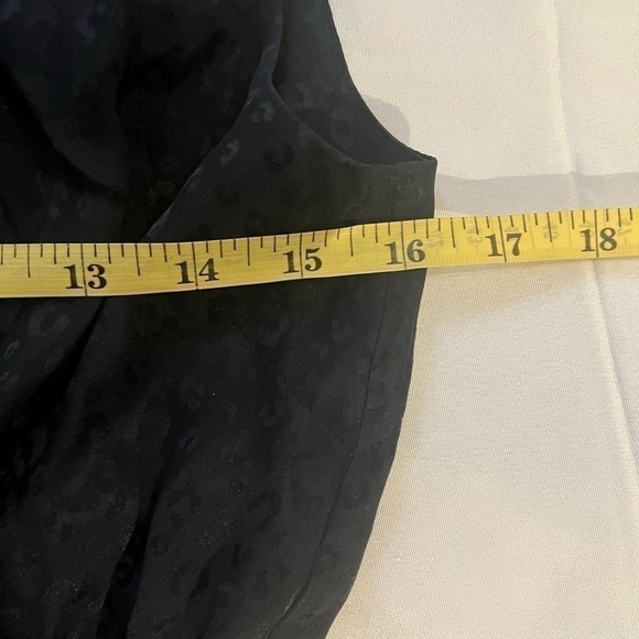 Rebecca Taylor jumpsuit black hearts silk NWT small - Picture 15 of 16